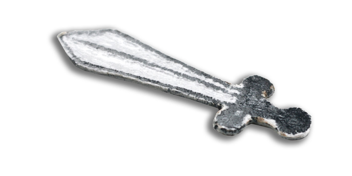 naszywka naprasowanka magiczne przedmioty miecz